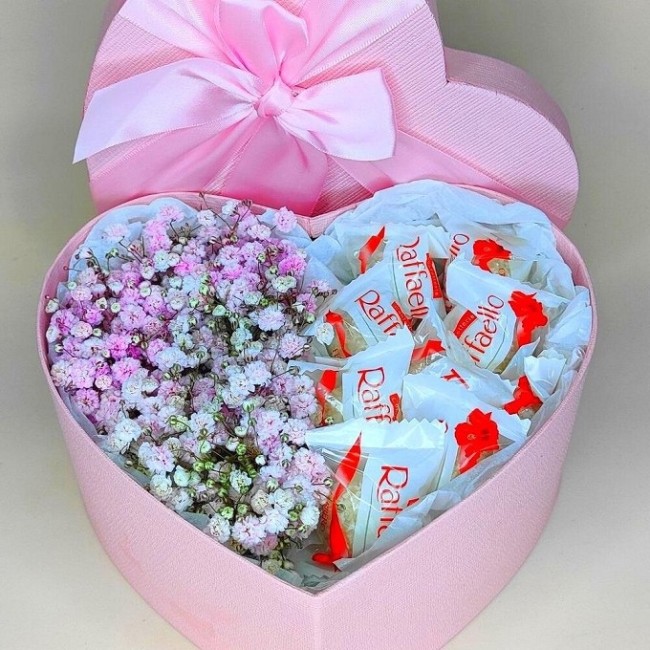 Букет цветов "Сладкая романтика"